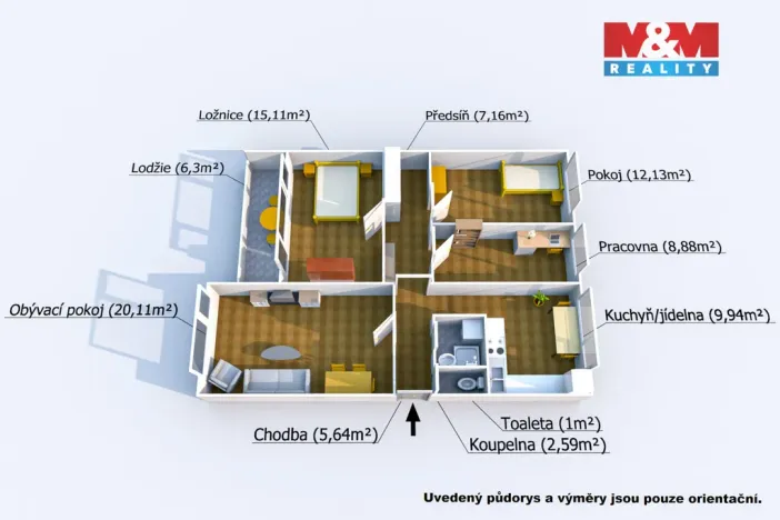 Prodej bytu 4+1, Plzeň - Bolevec, Gerská, 91 m2