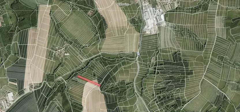 Prodej pole, Kaňovice, 5618 m2