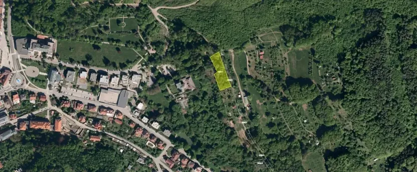 Pronájem zahrady, Luhačovice, 2071 m2