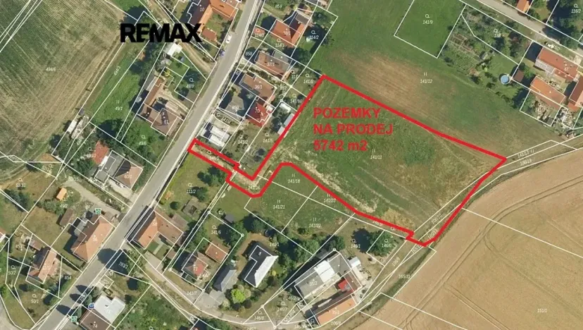 Prodej pozemku pro bydlení, Ostřetín, 1111 m2