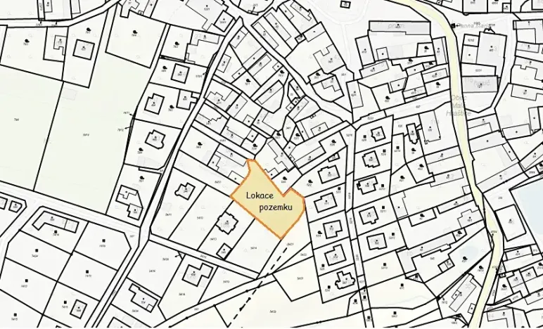 Prodej pozemku pro bydlení, Malá Hraštice, 600 m2