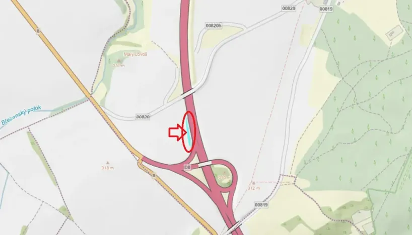 Prodej lesa, Chotiněves, 3854 m2