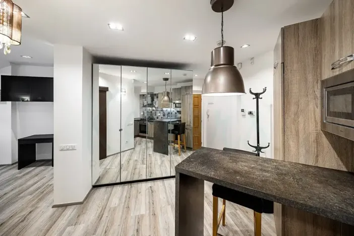 Pronájem bytu 1+1, Praha - Karlín, Lyčkovo náměstí, 28 m2