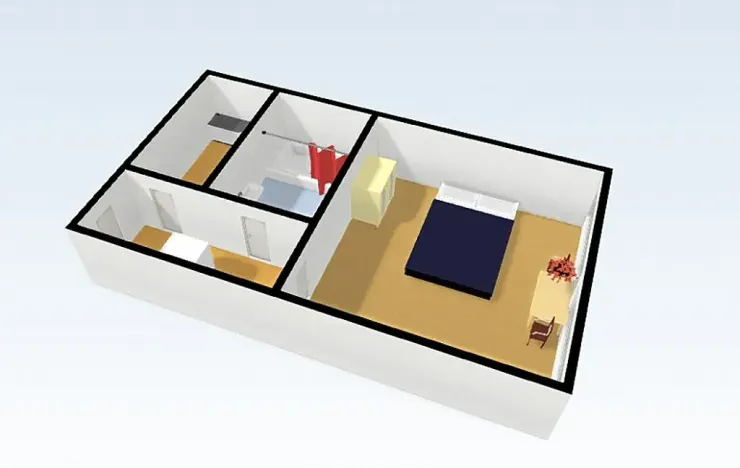 Pronájem bytu 1+kk, Praha - Nové Město, Opletalova, 26 m2