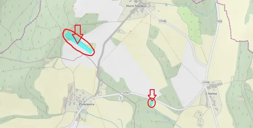 Prodej pole, Hlavňovice, 11738 m2