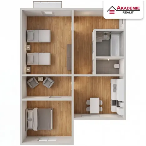 Prodej bytu 2+1, Brno, Bayerova, 75 m2