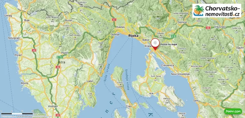 Prodej bytu 2+kk, Šmrika, Chorvatsko, 47 m2