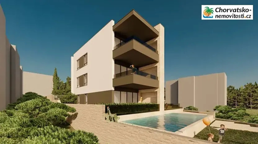 Prodej bytu 3+kk, Novalja, Chorvatsko, 72 m2