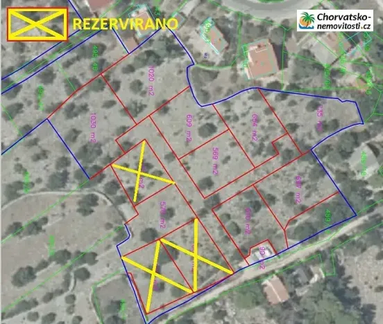 Prodej komerčního pozemku, Jakišnica, Chorvatsko, 9100 m2