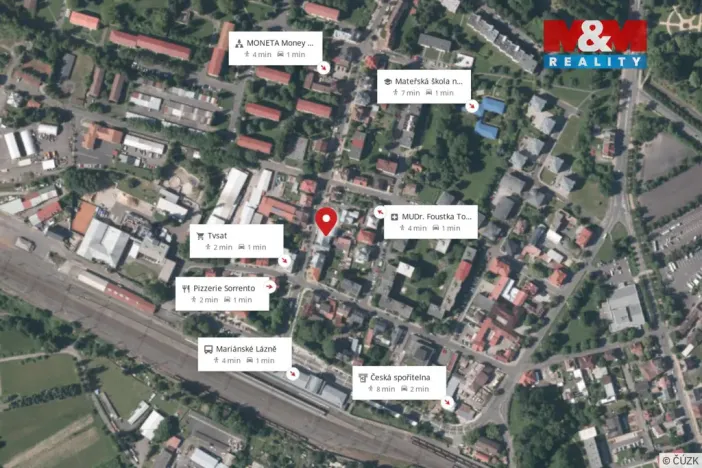 Prodej bytu 4+kk, Mariánské Lázně, Husova, 90 m2