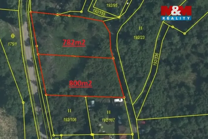 Prodej zahrady, Postoloprty - Mradice, 782 m2