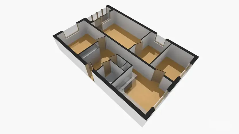 Prodej bytu 4+1, Přelouč, Studentská, 73 m2