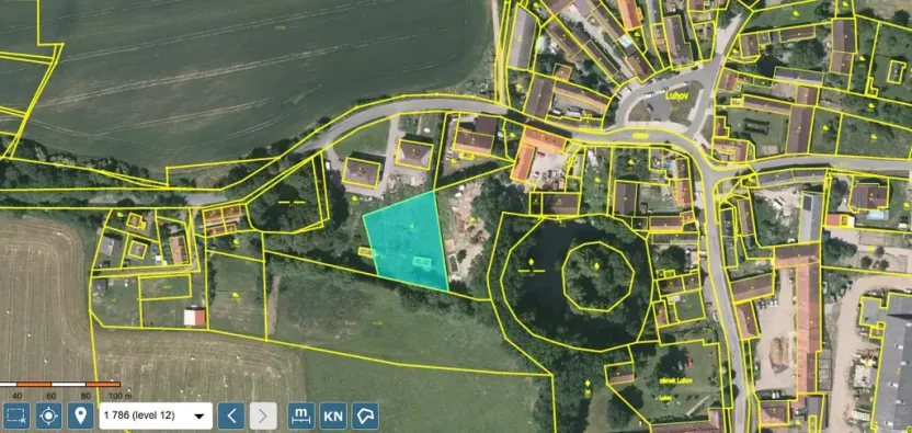 Prodej pozemku, Líšťany - Luhov, 1951 m2