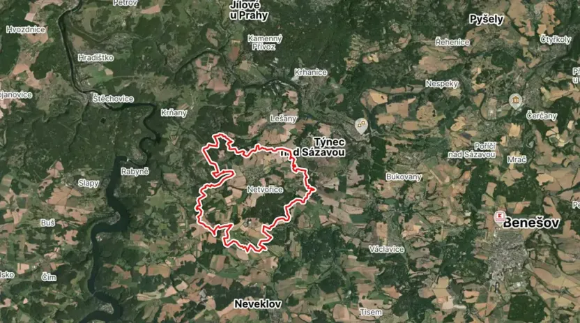 Prodej pole, Netvořice, 12682 m2