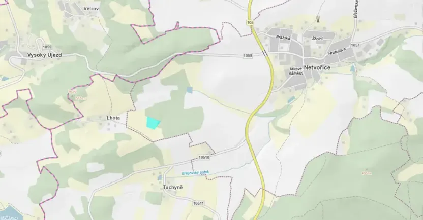 Prodej pole, Netvořice, 12682 m2