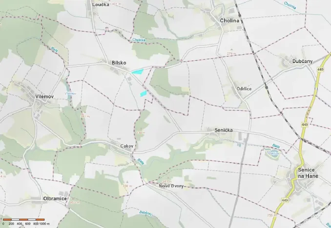 Prodej pole, Bílsko, 30641 m2