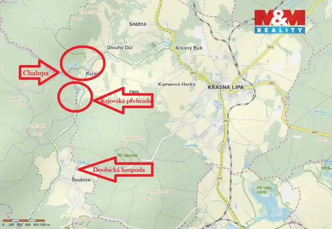 Prodej činžovního domu, Krásná Lípa - Dlouhý Důl, 62 m2