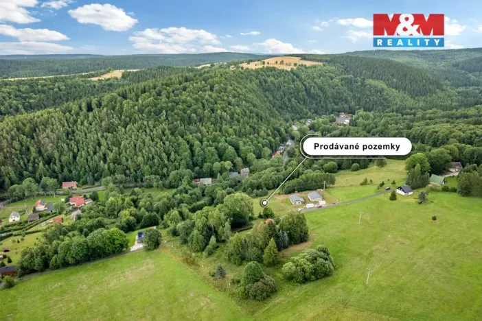 Prodej pozemku pro bydlení, Český Jiřetín, 4093 m2