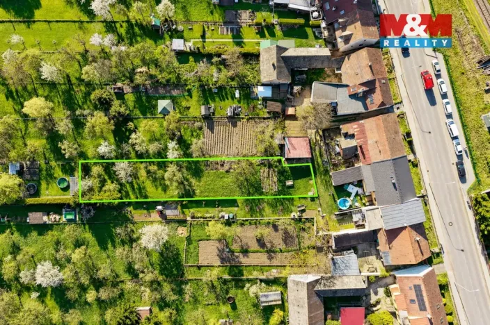 Prodej zahrady, Okříšky, 748 m2