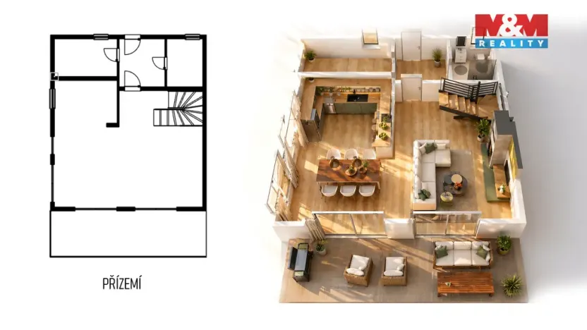 Prodej rodinného domu, Beroun, V Lukách, 150 m2