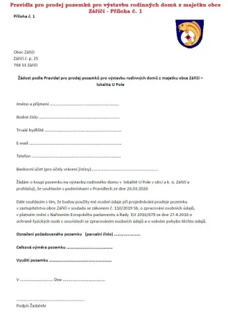 Prodej pozemku pro bydlení, Záříčí, 932 m2