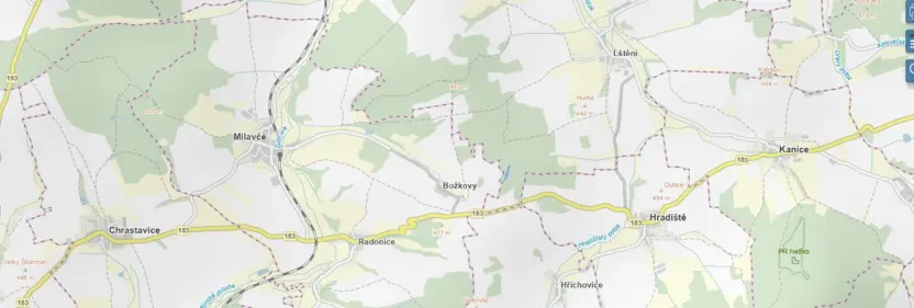 Prodej lesa, Blížejov - Lštění, 4481 m2