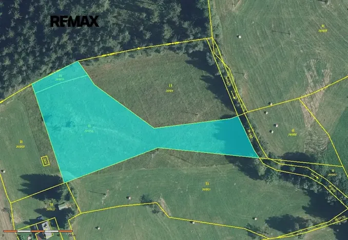 Prodej pozemku pro bydlení, Borová, 5776 m2