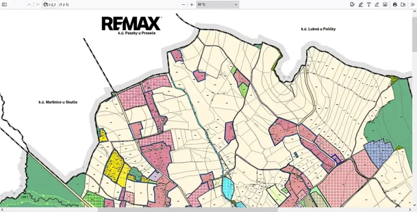 Prodej pozemku pro bydlení, Borová, 5776 m2