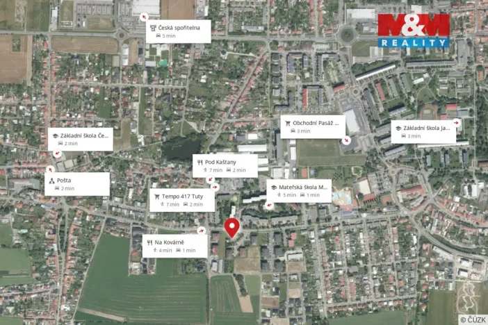 Pronájem bytu 1+1, Prostějov - Krasice, Krasická, 34 m2