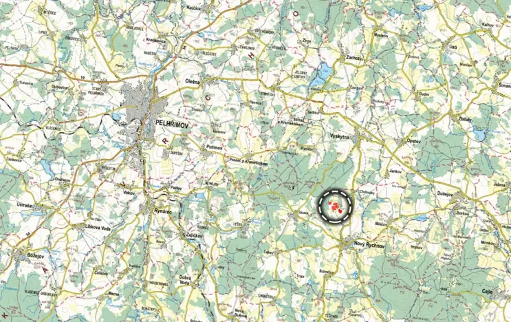 Prodej pole, Nový Rychnov, 34276 m2