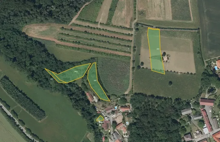 Prodej pole, Kšely, 14098 m2