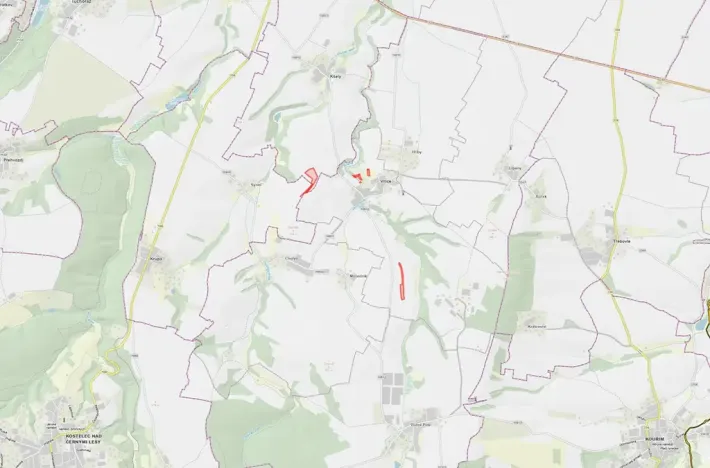 Prodej pole, Kšely, 14098 m2