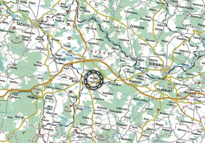 Prodej pole, Bor, 28170 m2