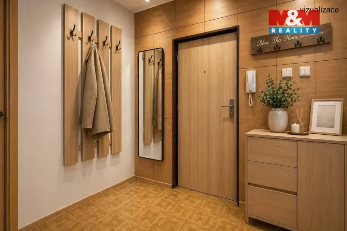 Prodej bytu 2+1, Hanušovice, Školní, 60 m2