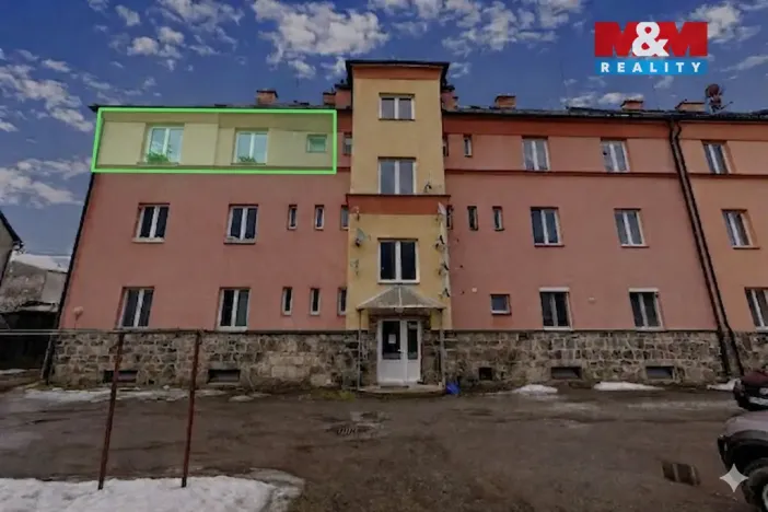 Prodej bytu 2+1, Hanušovice, Školní, 60 m2