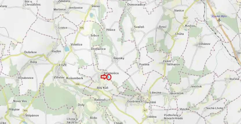 Prodej podílu lesa, Řepníky, 4901 m2