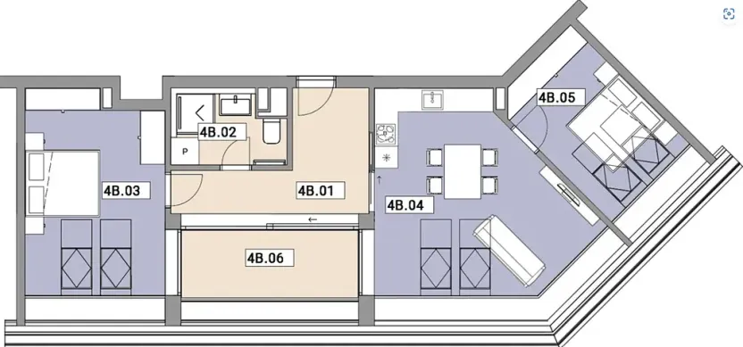 Prodej bytu 2+kk, Praha - Zbraslav, Elišky Přemyslovny, 61 m2