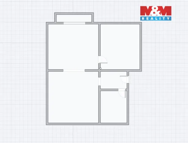 Pronájem bytu 2+1, Bílina - Teplické Předměstí, Sídliště SHD, 48 m2