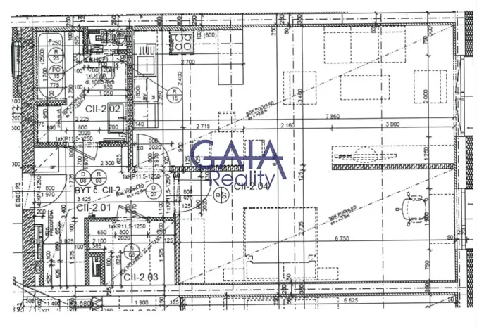 Pronájem bytu 2+kk, Veselí nad Moravou, U Kajetánka, 61 m2