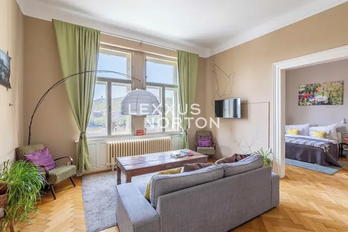 Prodej bytu 4+1, Praha - Nové Město, Masarykovo nábřeží, 133 m2