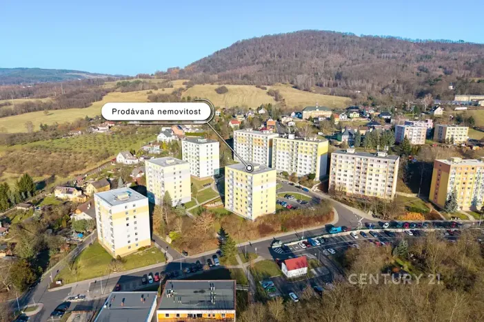 Prodej bytu 3+1, Děčín, Kosmonautů, 75 m2
