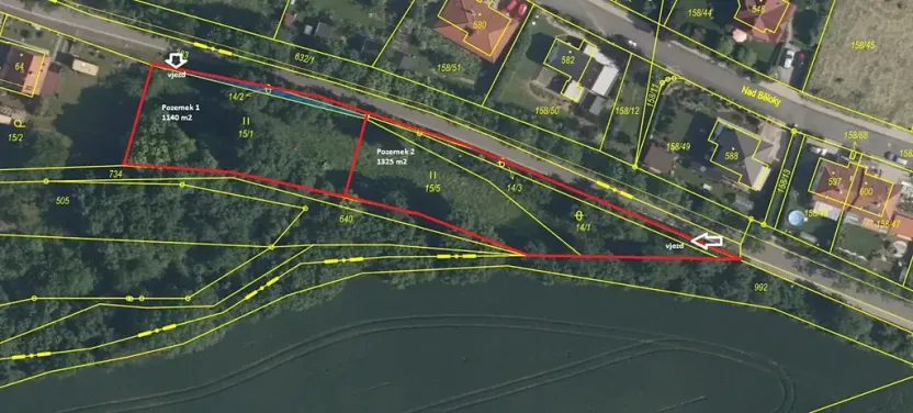 Prodej pozemku pro bydlení, Středokluky, Nad Běloky, 1325 m2