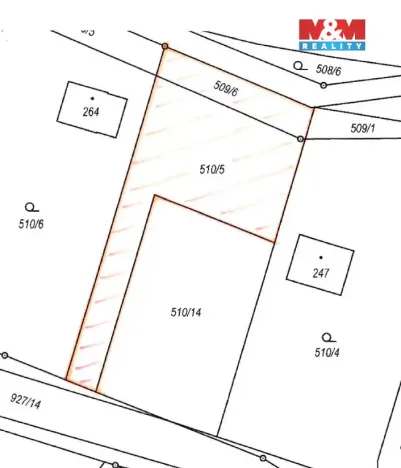 Prodej pozemku pro bydlení, Ostředek, 1082 m2