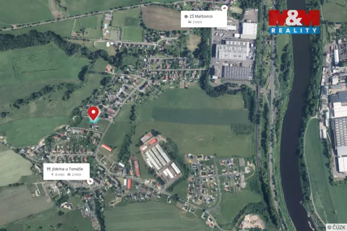 Prodej pozemku pro bydlení, Malšovice, 1027 m2