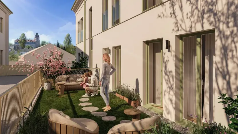 Prodej bytu 1+kk, Brandýs nad Labem-Stará Boleslav - Stará Boleslav, Nábřeží, 26 m2