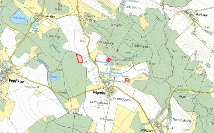 Prodej pole, Nejepín, 8146 m2