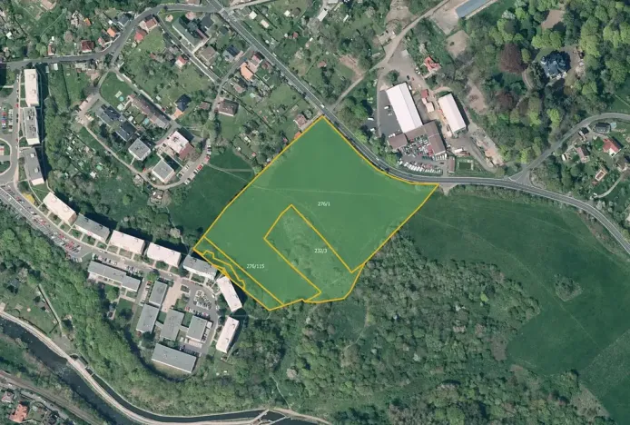 Prodej pole, Děčín, 39682 m2