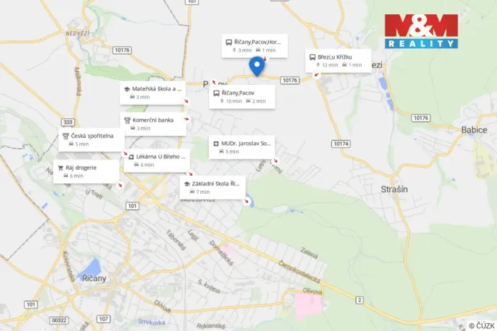 Prodej rodinného domu, Říčany - Pacov, Mírová, 61 m2