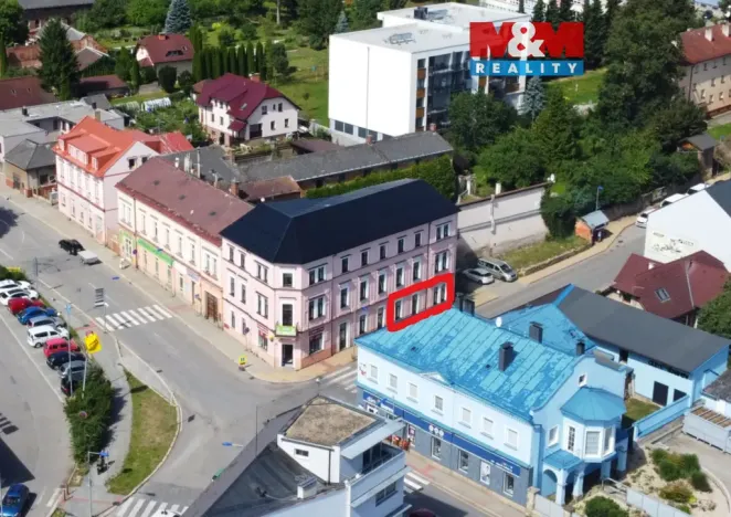 Pronájem kanceláře, Humpolec, Nerudova, 43 m2