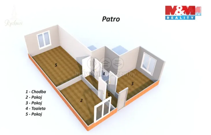 Prodej rodinného domu, Hroubovice, 90 m2